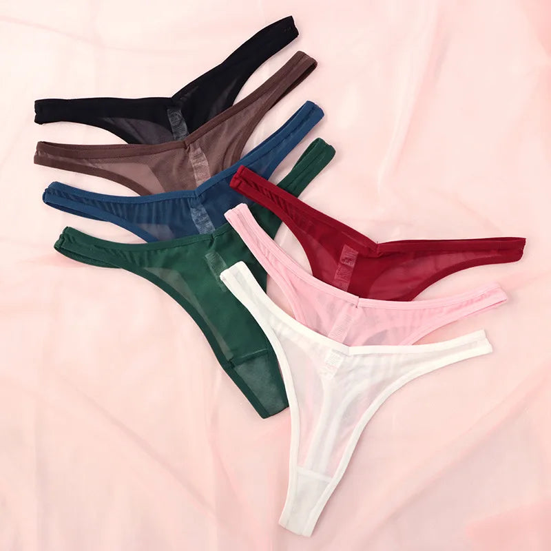 Micro Mesh Thong