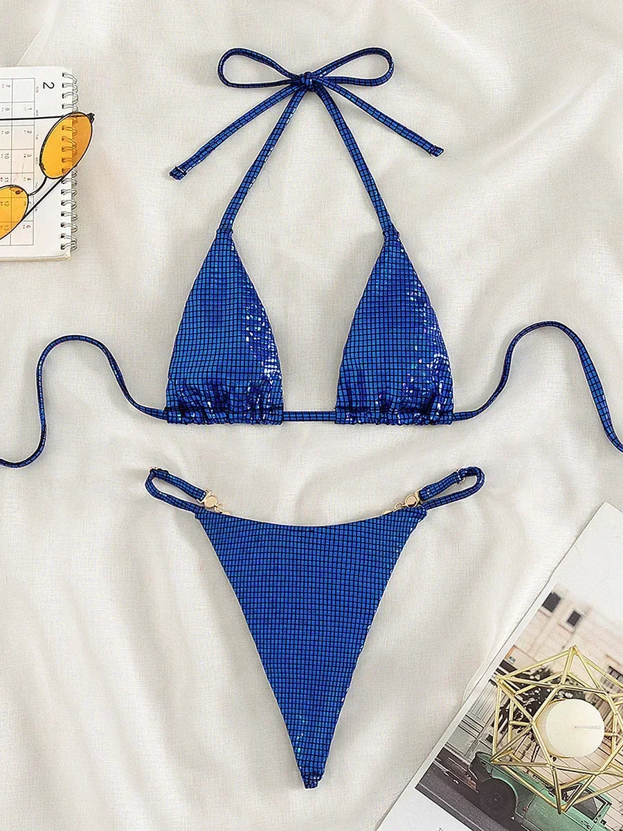 Goddess G-String Bikini Set