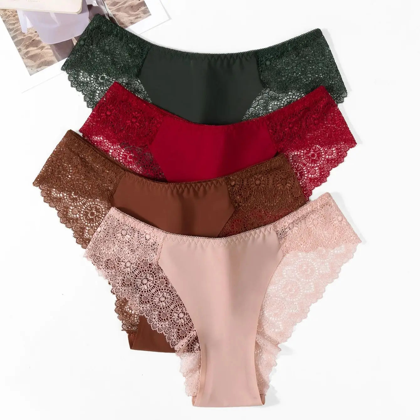 Lace Embrace Thong