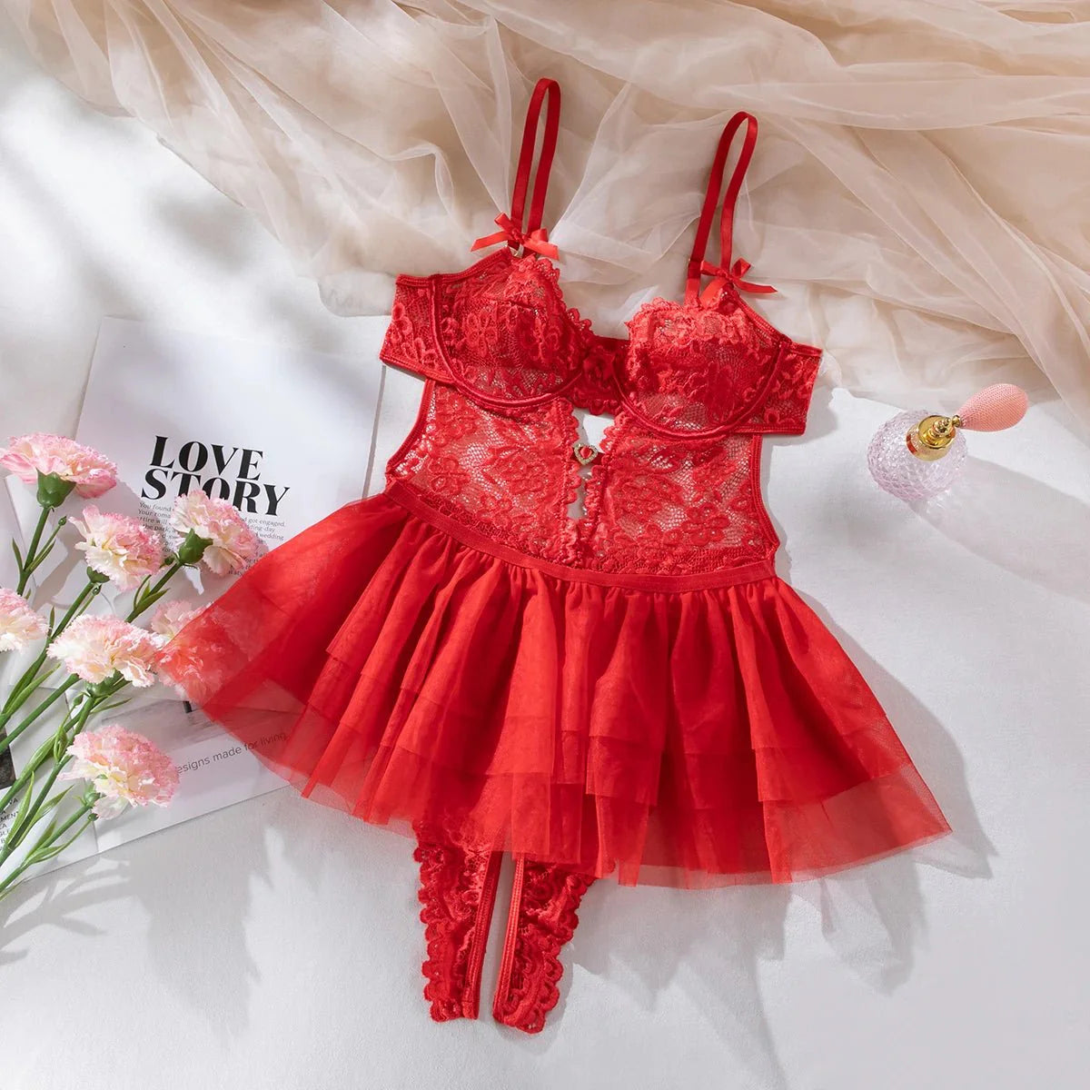 Tanya Bodysuit w/ Detachable Skirt