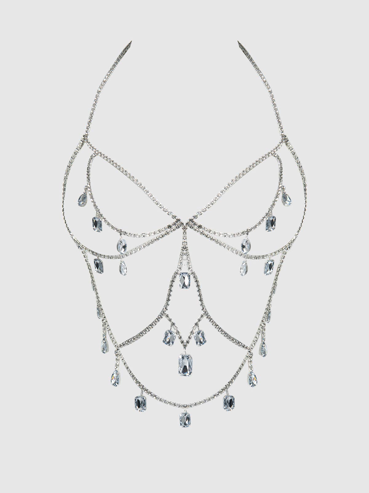 Oversized Rhinestone Top — view 4 | Lavah Pleasure