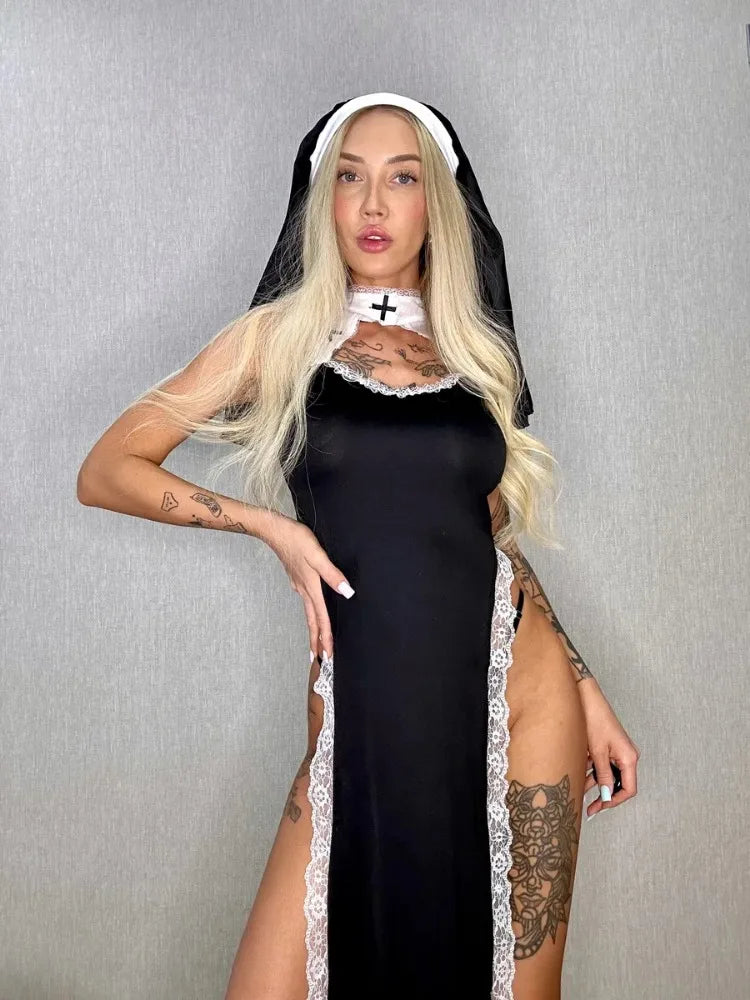 Willow High-Slit Robe Dress