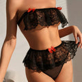 Bowknot Lace Lingerie Set — Lingerie Set | Lavah Pleasure