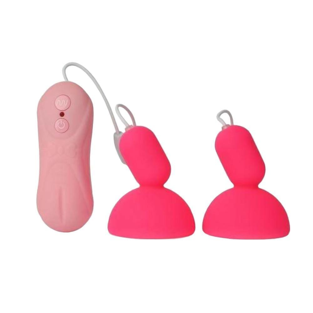 Remote Control Sucker Vibrator Nipple Toy Pump