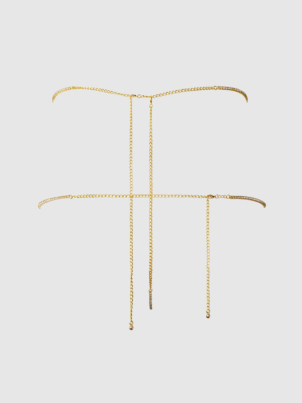 Rhinestone Swirl Knot Panty