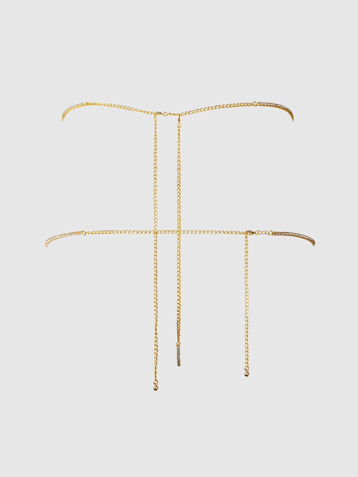 Rhinestone Swirl Knot Panty