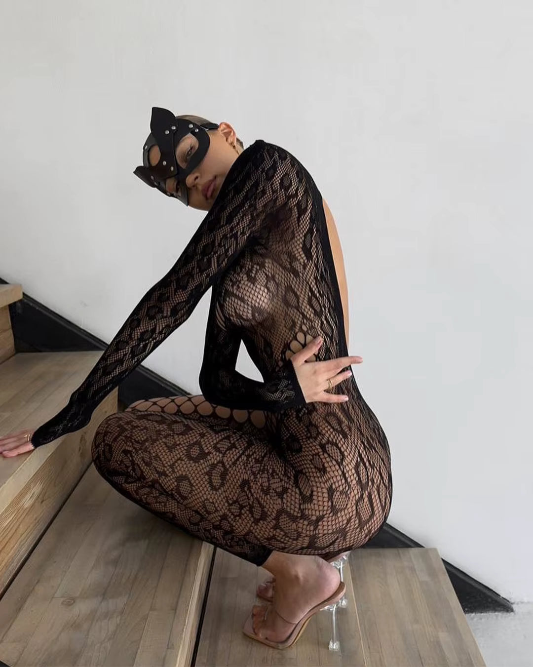 Midnight Fang Bodystocking — view 2 | Lavah Pleasure