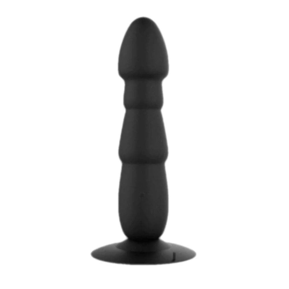 10-Speed Remote Controlled Vibrating Butt Plug Extra Large Toy For Men Silicone 7.8" Long