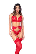 Inferno Three-Piece Set — view 2 | Lavah Pleasure