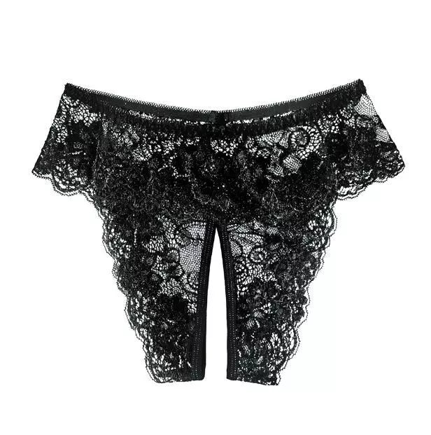 Crotchless Lace Panties - 5 Pack — view 3 | Lavah Pleasure