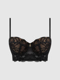 Savannah Lace Longline Balconette Bra — view 4 | Lavah Pleasure