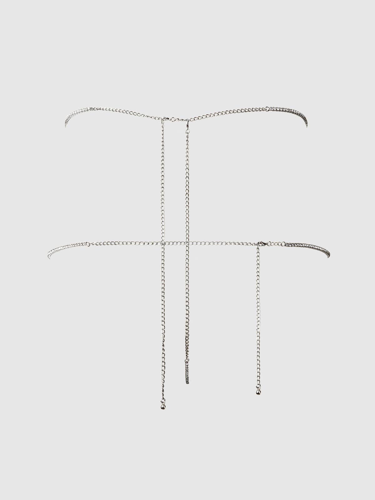 Rhinestone Swirl Knot Panty