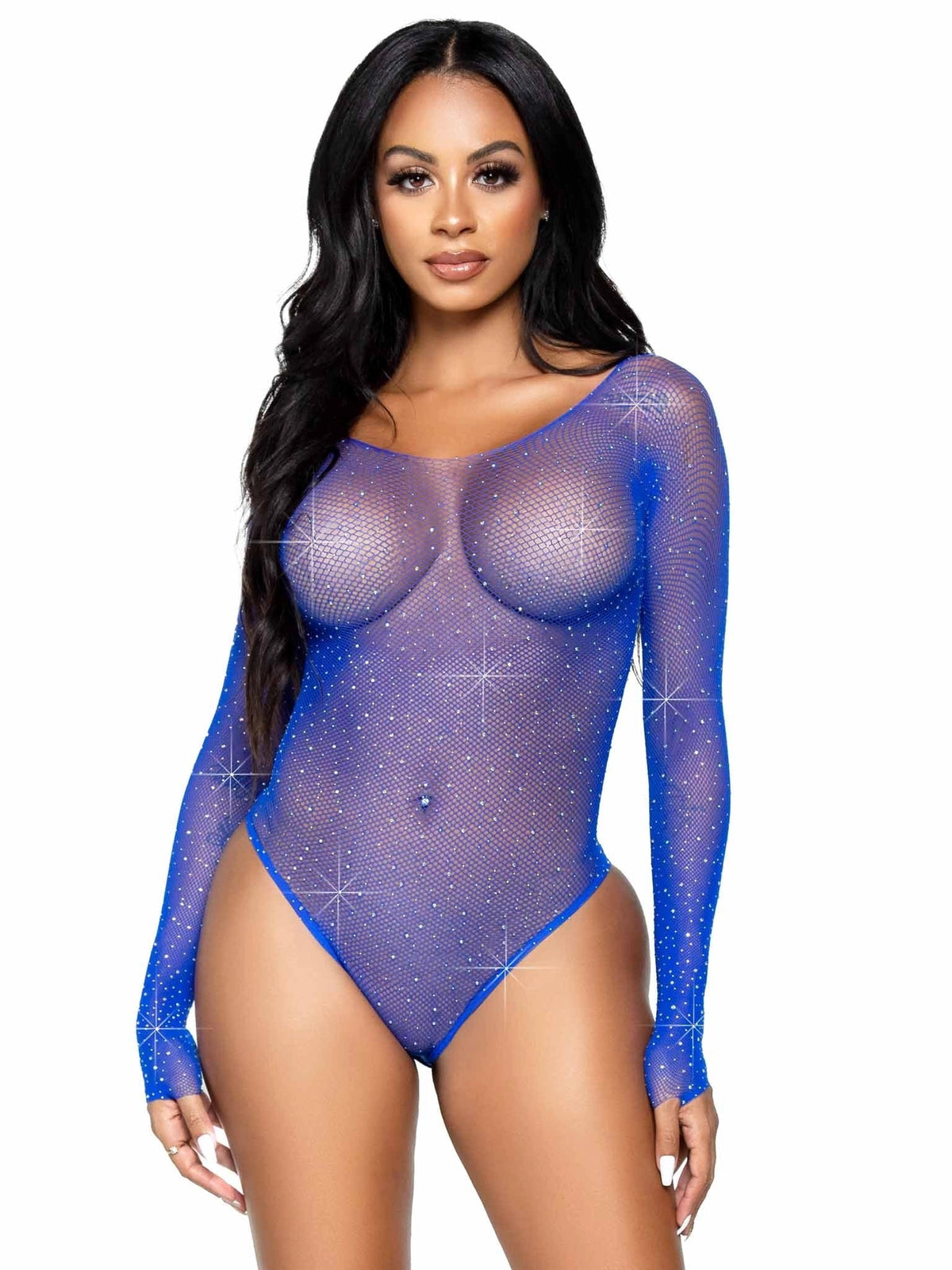 Rhinestone Bodysuit — view 6 | Lavah Pleasure