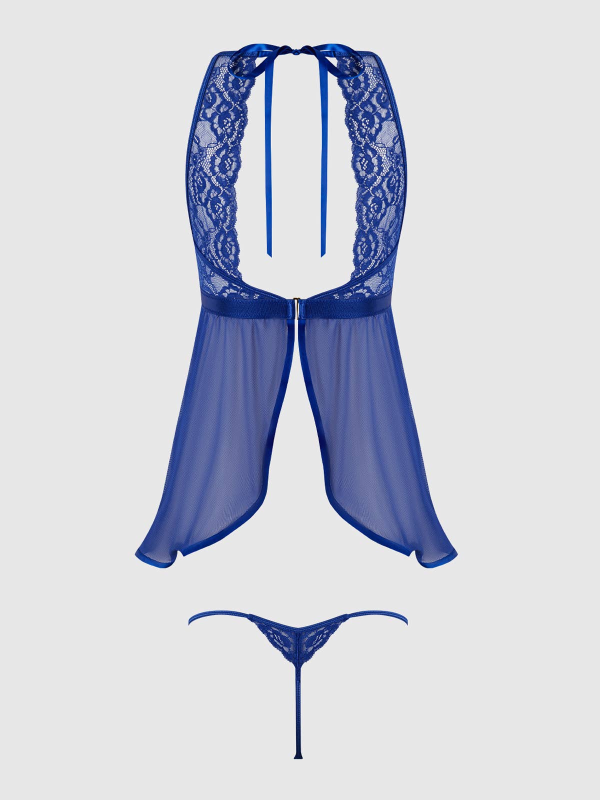 Natasha Lace & Micro Babydoll & G-String Set — view 20 | Lavah Pleasure