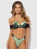 Lara Lace Strapless Push-Up Bra & Tanga Set — Bra | Lavah Pleasure