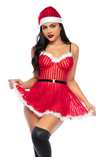 Mrs Claus Costume — view 3 | Lavah Pleasure