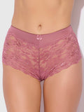 Caitlin Lace & Micro High Waist Cheeky — view 5 | Lavah Pleasure