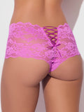 Bella Lace Crotchless Cheeky Panty — Panty | Lavah Pleasure