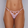 Do Not Disturb Lace Thong Pink — Panty | Lavah Pleasure