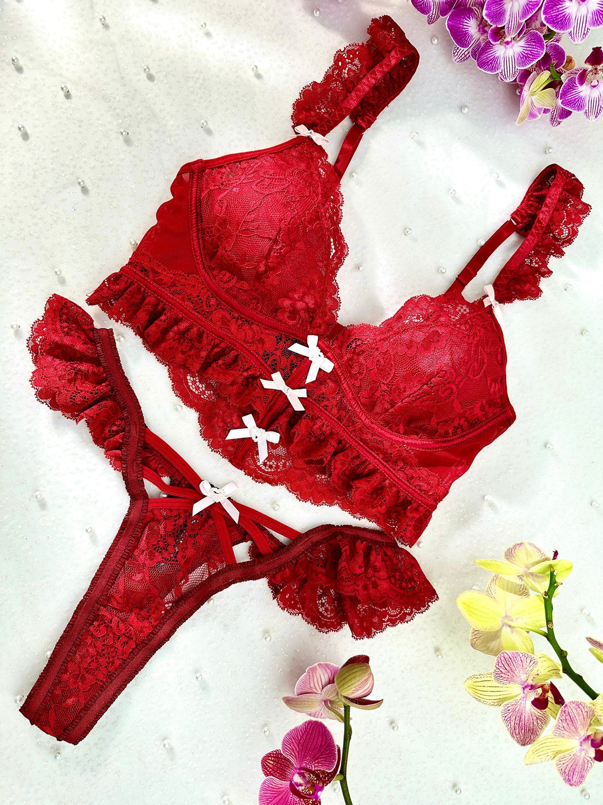 Scarlett Temptation Lingerie Set — view 8 | Lavah Pleasure