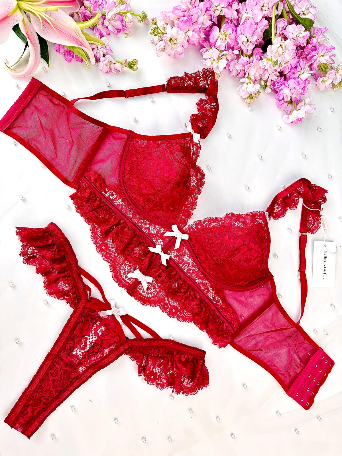 Scarlett Temptation Lingerie Set — view 9 | Lavah Pleasure
