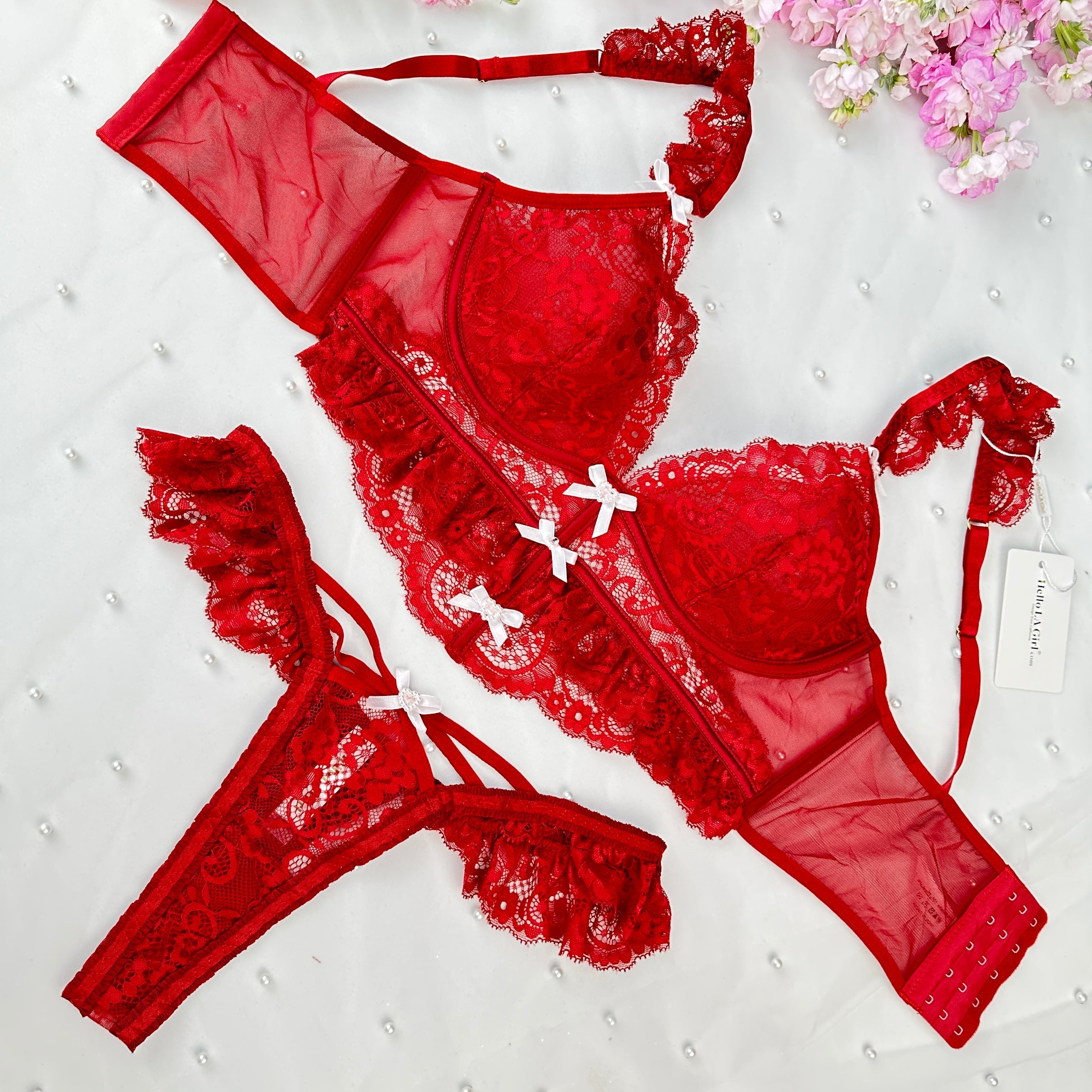 Scarlett Temptation Lingerie Set — view 6 | Lavah Pleasure