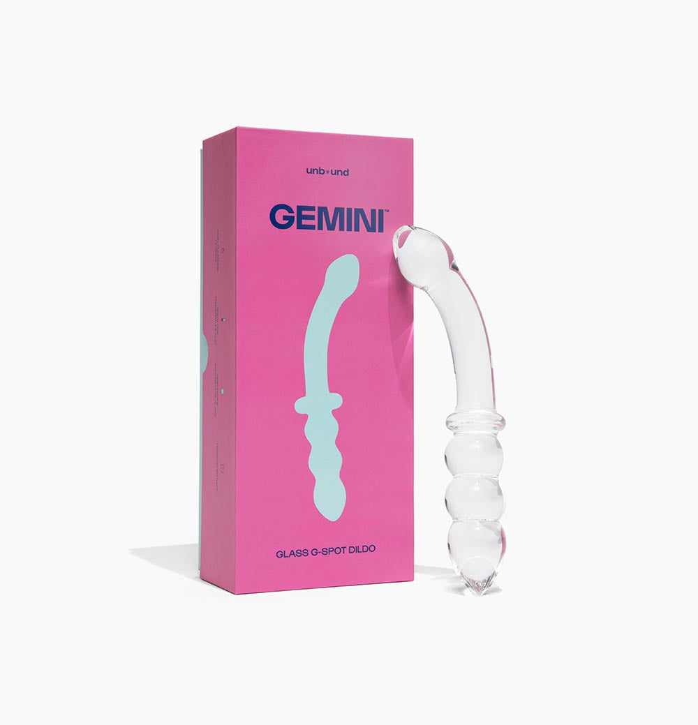 Gemini - Dual ended glass dildo