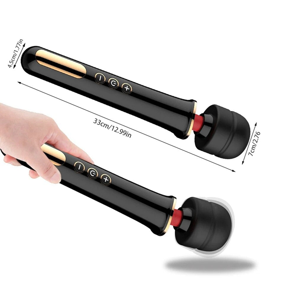 Wireless Magic Wand Massager — view 3 | Lavah Pleasure