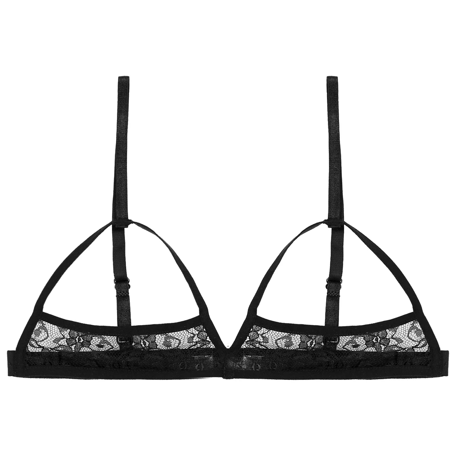 Sheer Open Harness Bra