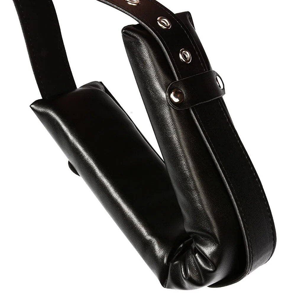 Padded Neck to Wrist and Thighs Straps — view 7 | Lavah Pleasure