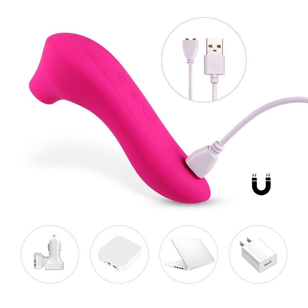 Vibrating Sucking Clitoral Massager