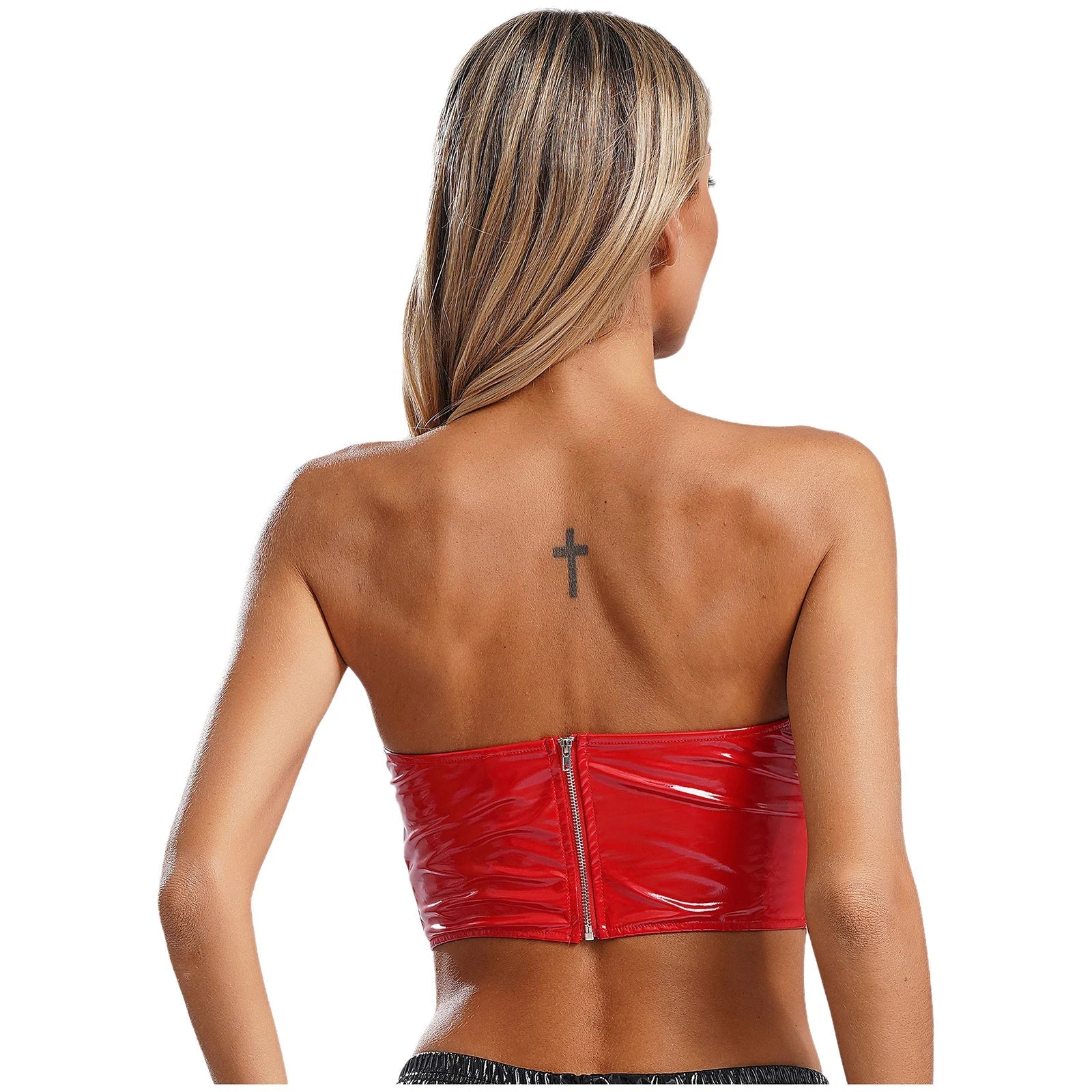 Electric Edge Crop Top