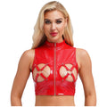 Wetlook Reveal Zipper Top — Top | Lavah Pleasure