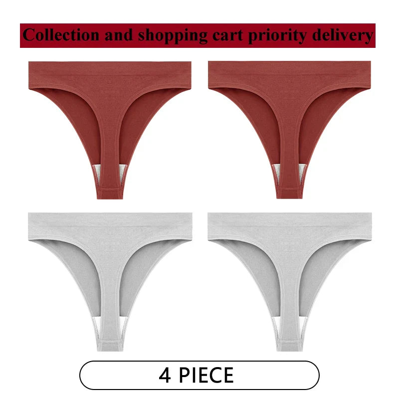Everyday Comfort Thong - 4-Piece Set