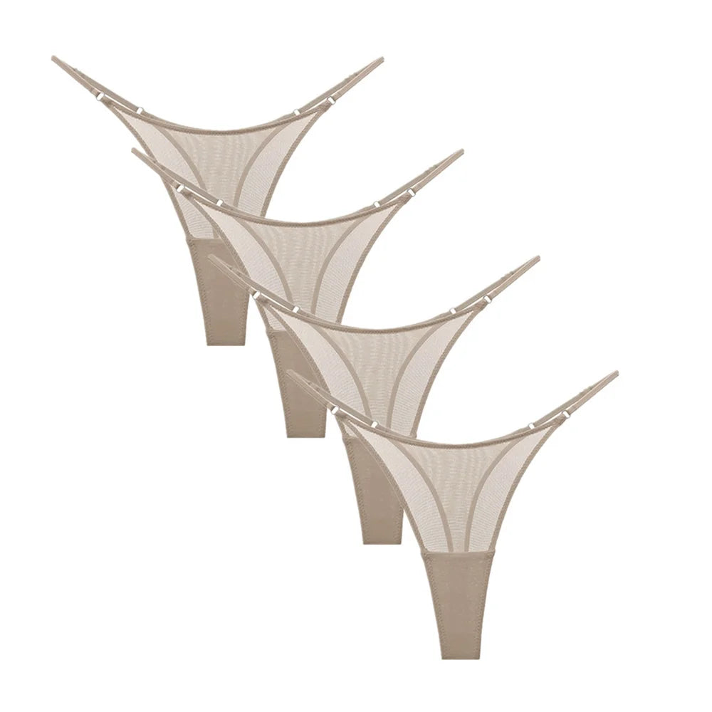 FlexFit Sheer Thong (4 Pack) — view 8 | Lavah Pleasure