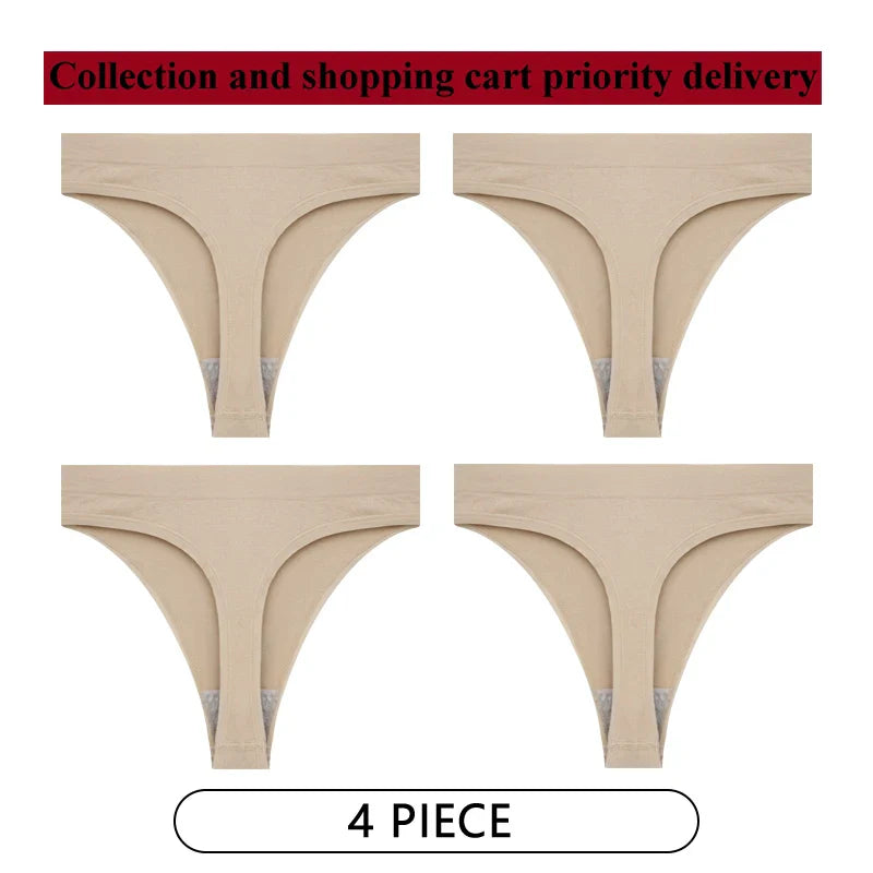 Everyday Comfort Thong - 4-Piece Set