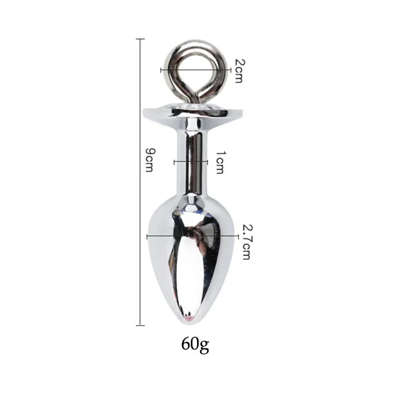 Tush Plug with Leash — view 9 | Lavah Pleasure