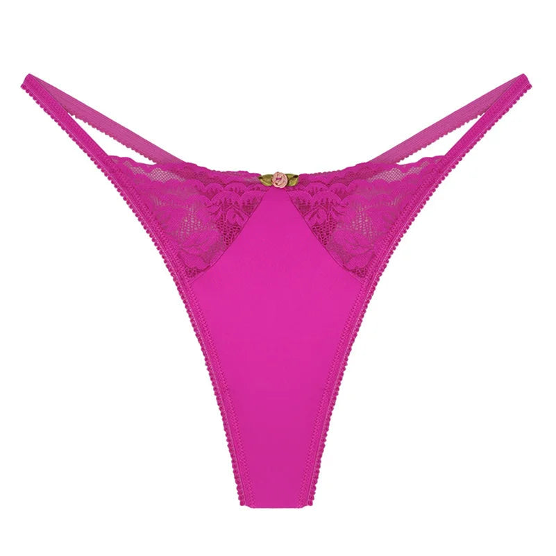 Noa Scalloped Lace Thong