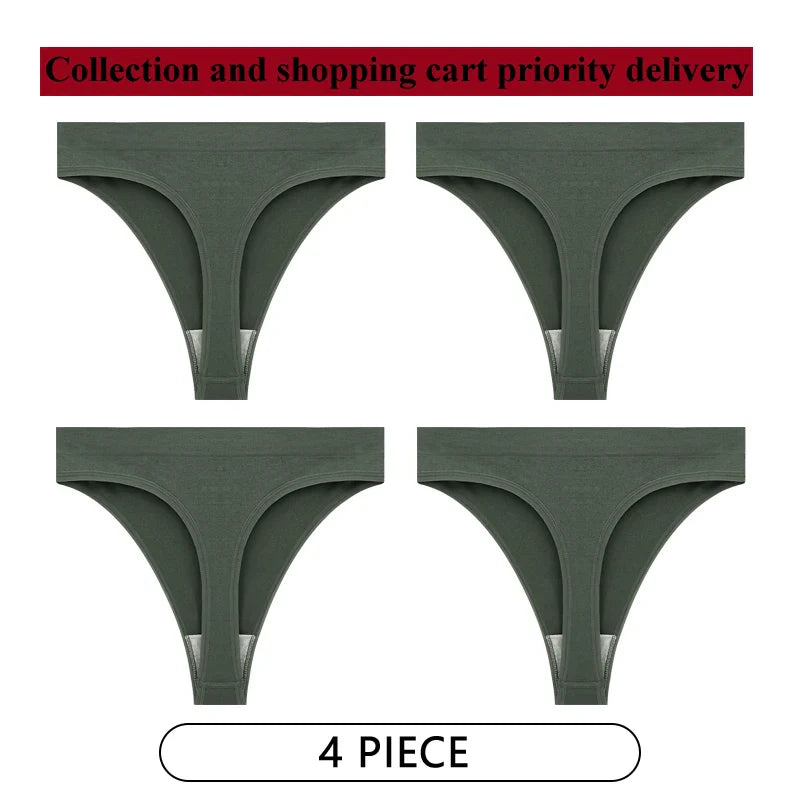 Everyday Comfort Thong - 4-Piece Set