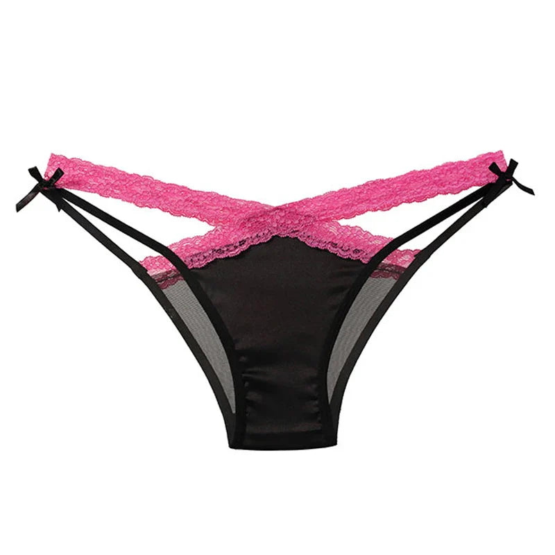 Seductive Cross-Band Lace Panties