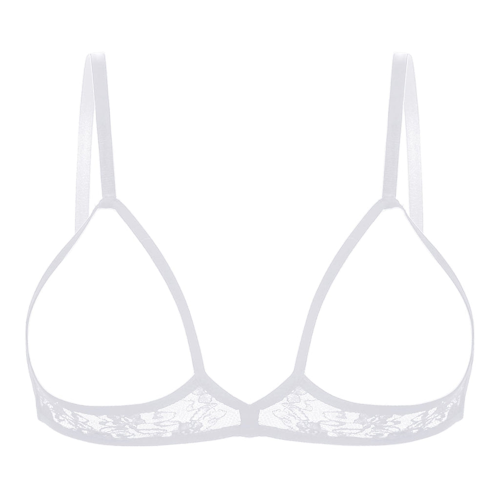 Sheer Open Harness Bra