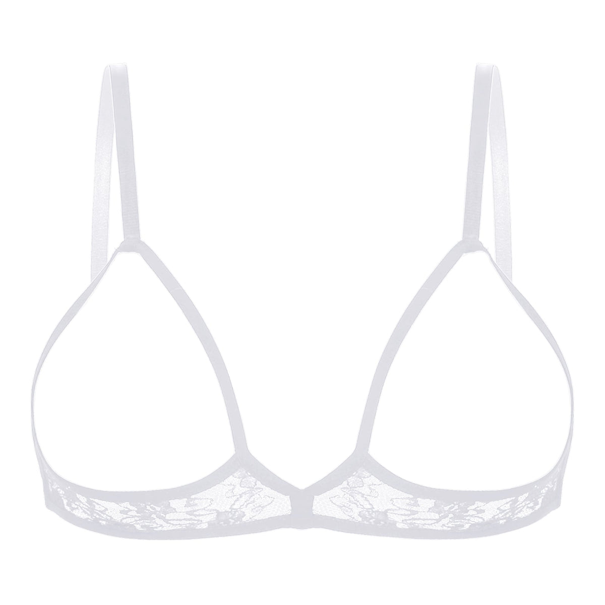 Sheer Open Harness Bra