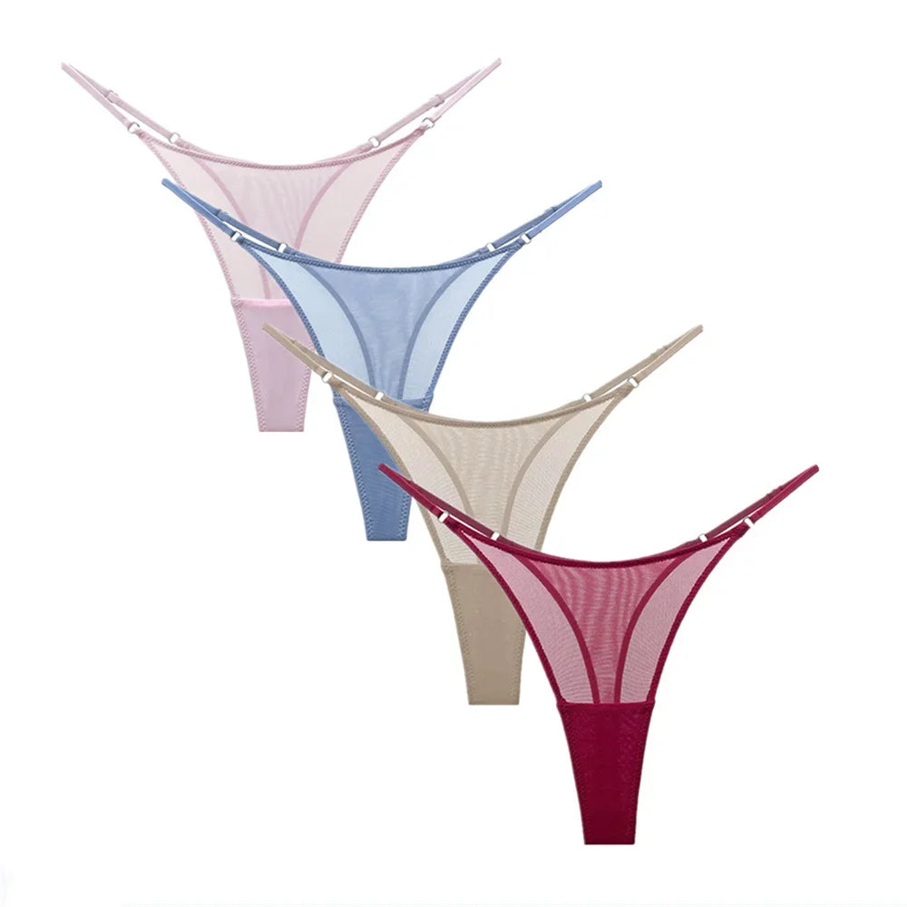FlexFit Sheer Thong (4 Pack) — view 5 | Lavah Pleasure
