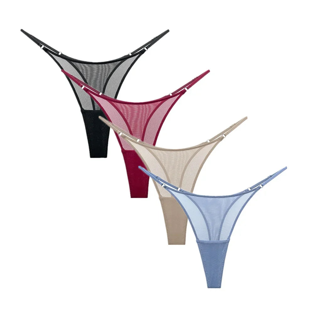 FlexFit Sheer Thong (4 Pack) — Panty | Lavah Pleasure