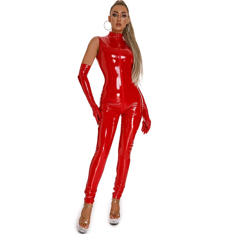 Lara Wetlook Catsuit — view 3 | Lavah Pleasure