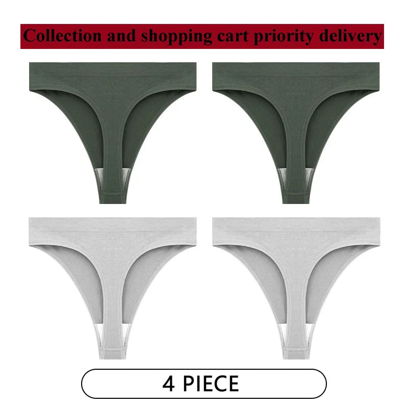 Everyday Comfort Thong - 4-Piece Set