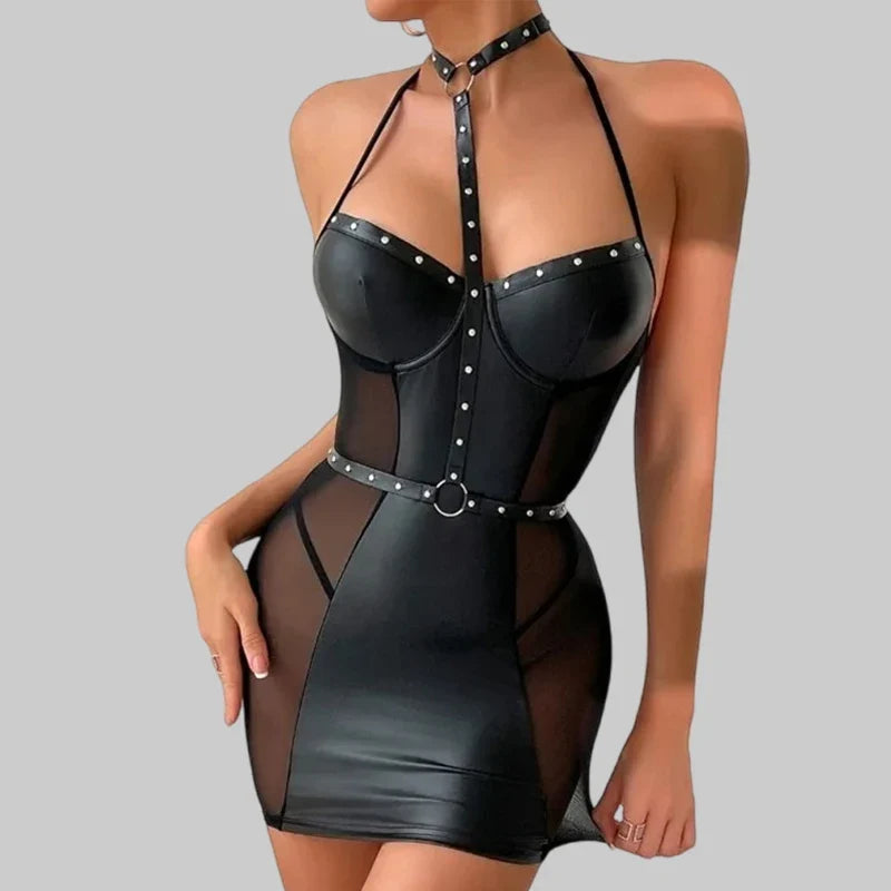 Vesper Halter Mini Dress
