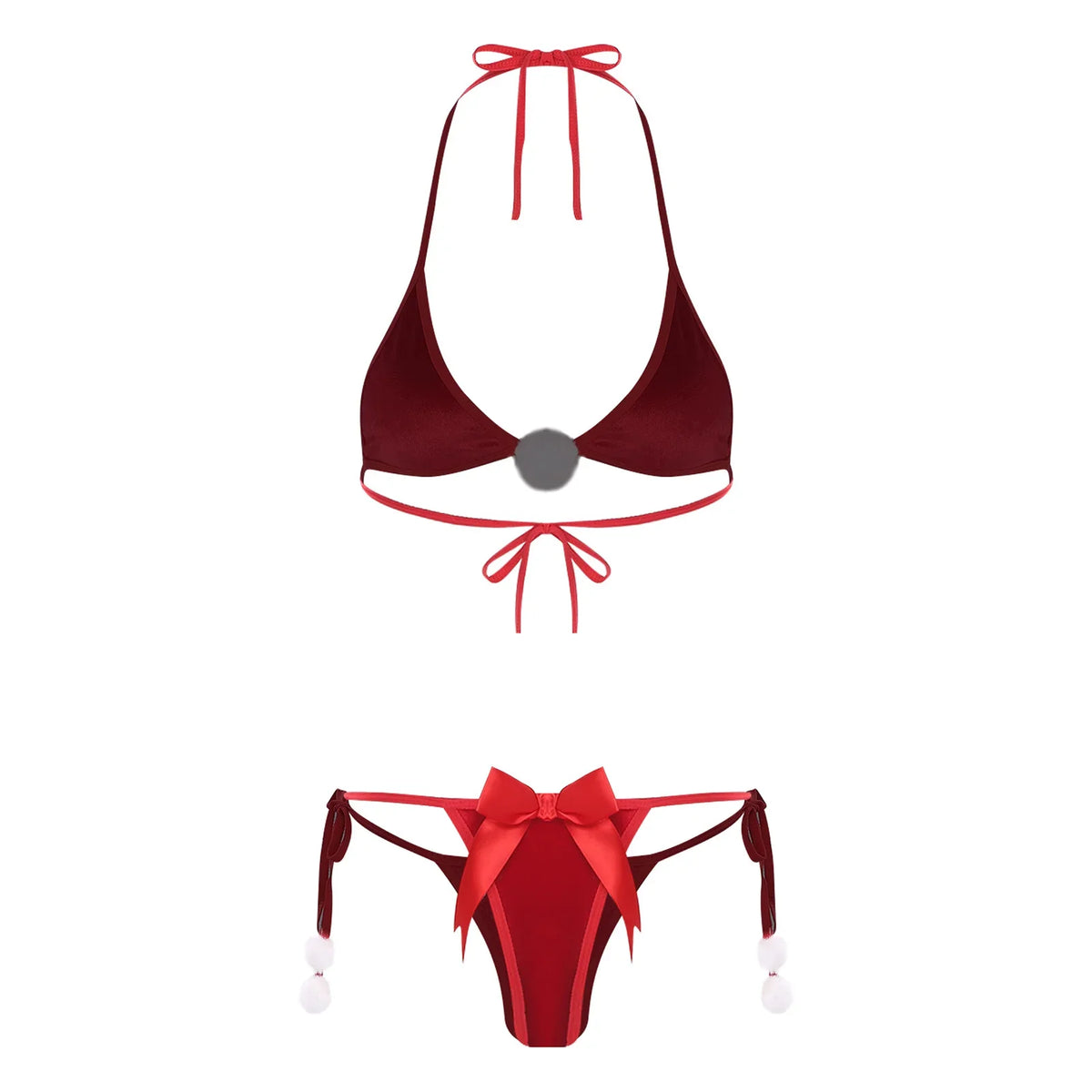 Naughty Gift Bow Lingerie Set — view 3 | Lavah Pleasure