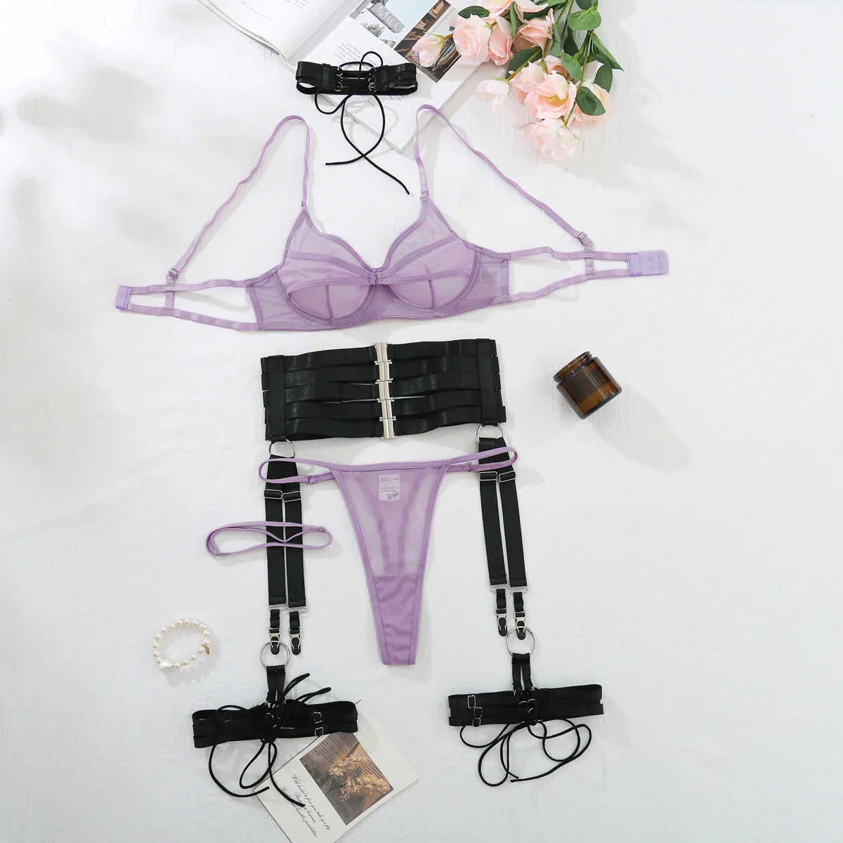 Moonlit Lingerie Set