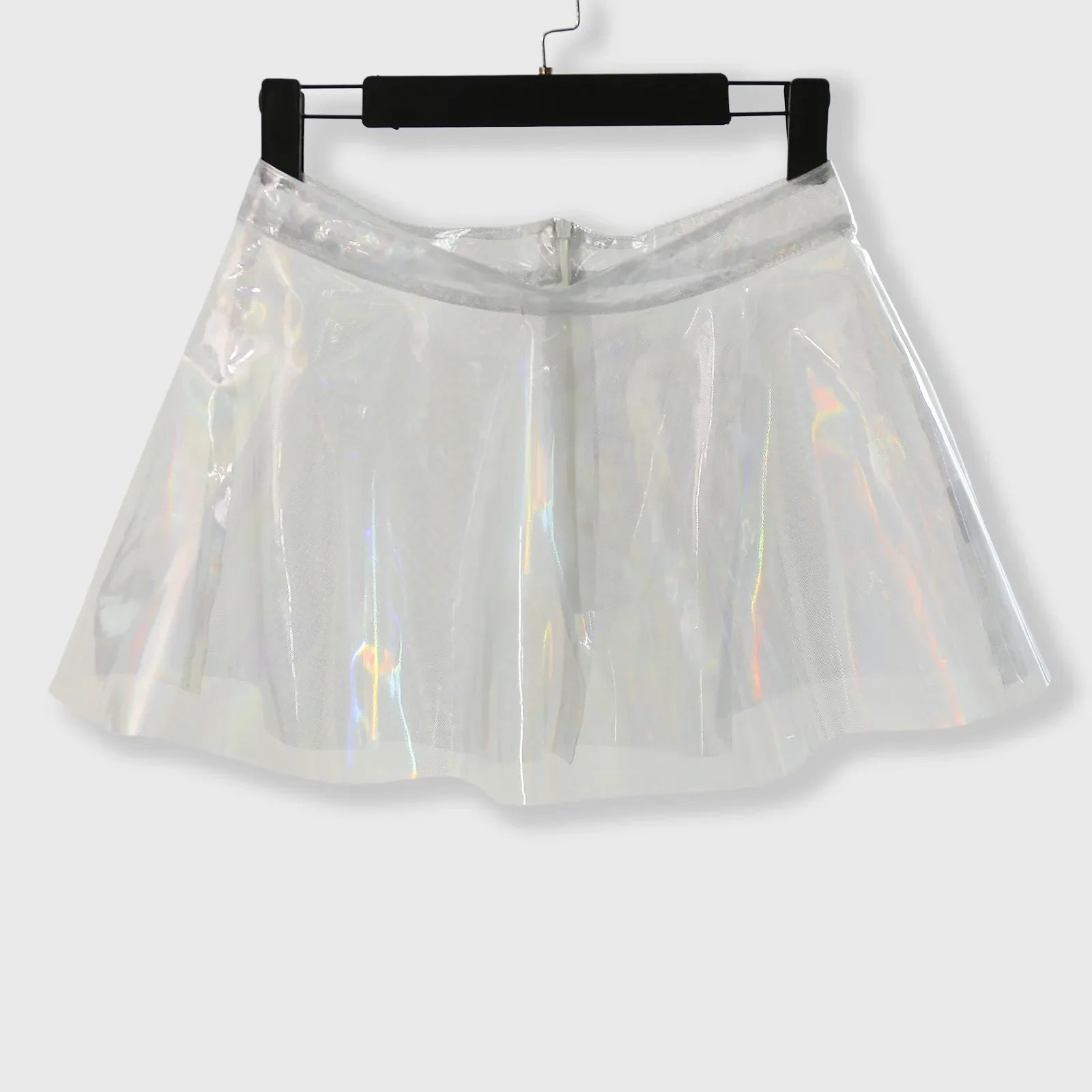 Nova Holographic Mini Skirt